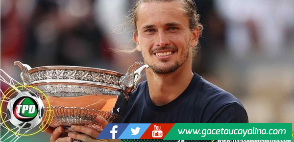 Zverev triunfa en Francia y consigue su primer Roland Garros