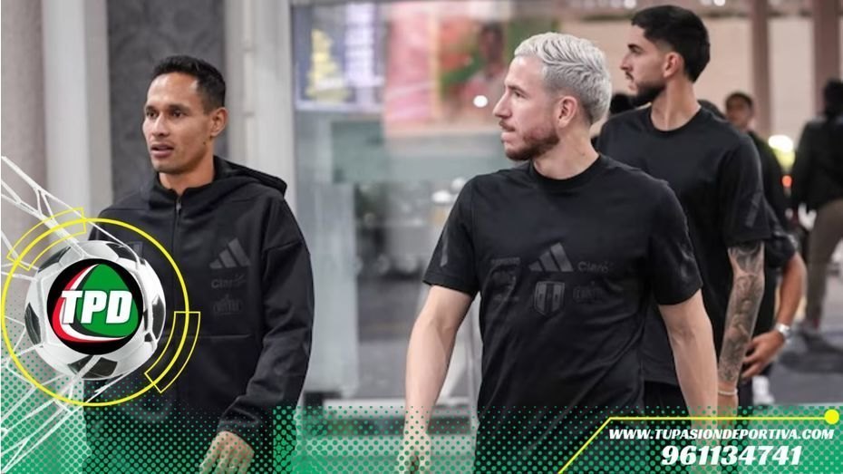 Selección peruana arribó a México para afrontar el partido con España
