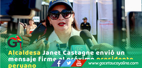 La Alcaldesa Janet Castagne transmitió su voto en el IST Suiza