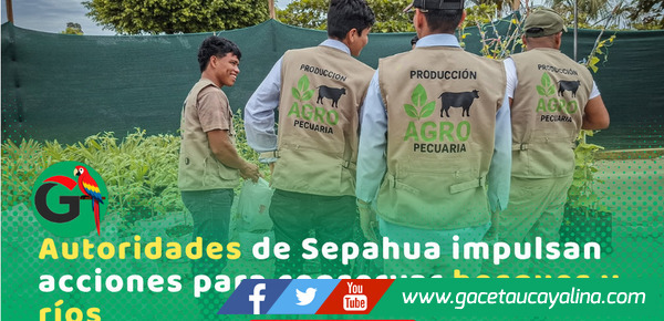 Sepahua renueva su compromiso en el Día Mundial del Medio Ambiente