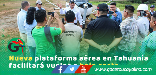 Tahuania alista inicios de vuelos subsidiados con tarifa económica