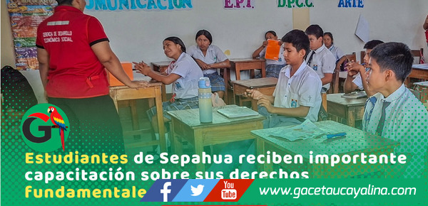 DEMUNA promueve la protección de la niñez con un taller formativo en Sepahua