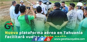 Tahuania alista inicios de vuelos subsidiados con tarifa económica