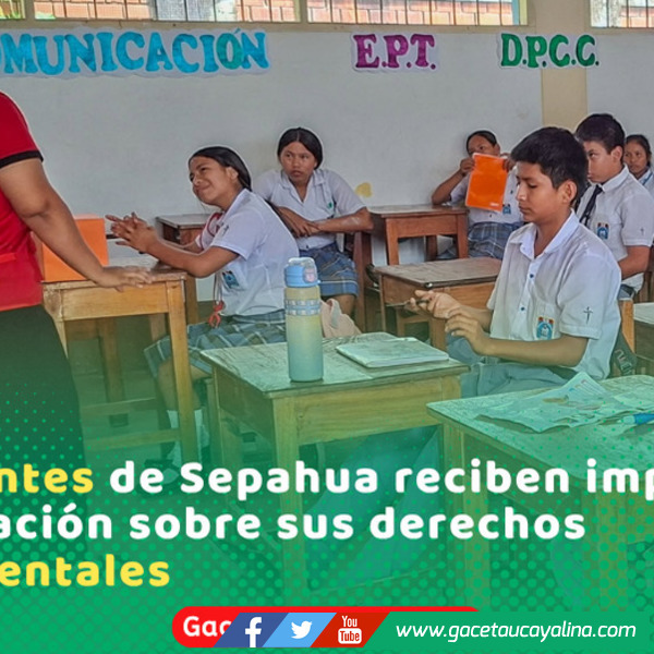DEMUNA promueve la protección de la niñez con un taller formativo en Sepahua