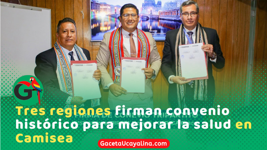Convenio tripartito garantiza atención médica especializada en Hospital de Atalaya