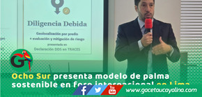 Ocho Sur mostró experiencia de sostenibilidad en evento de Conectagro
