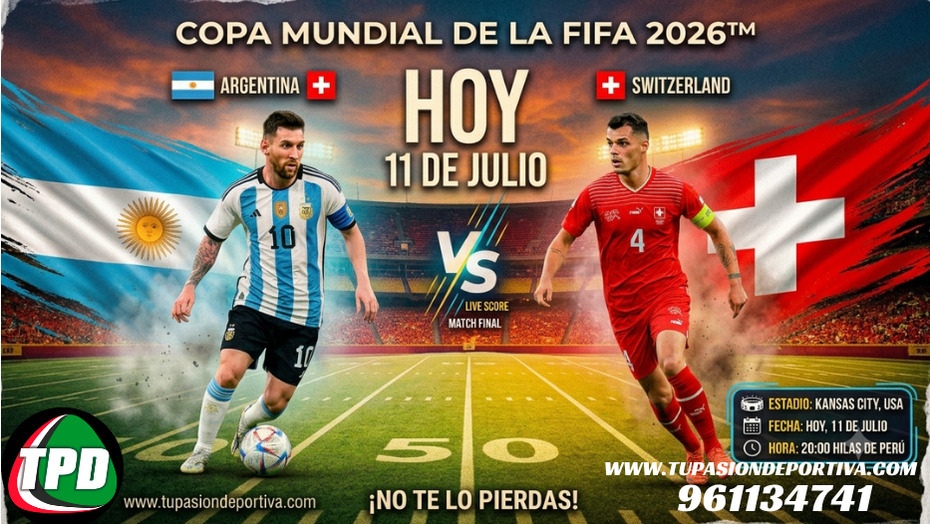 Argentina enfrenta a Suiza por pase a semifinales del Mundial
