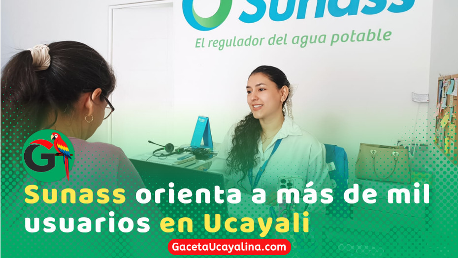 Más de 1400 usuarios de ucayali buscaron ayuda por problemas con el agua potable y saneamiento en solo seis meses