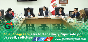 En el Congreso, electo Senador y Diputado por Ucayali, solicitaron renuncia de Rector de UNU