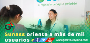 Más de 1400 usuarios de ucayali buscaron ayuda por problemas con el agua potable y saneamiento en solo seis meses