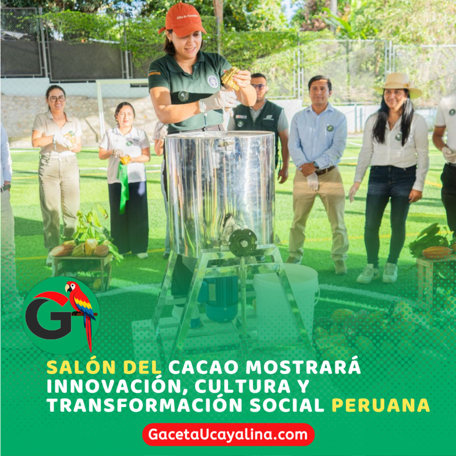 Salón del Cacao mostrará innovación, cultura y transformación social peruana