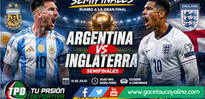 Argentina enfrenta hoy a Inglaterra por la semifinal del Mundial de fútbol