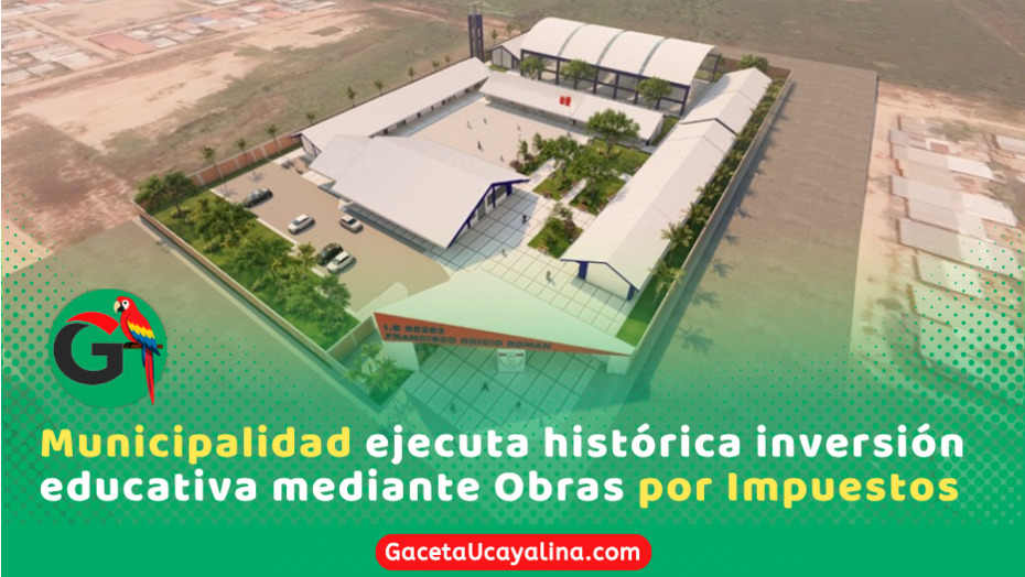 Inician obra millonaria en colegio Francisco Odicio Román en Callería