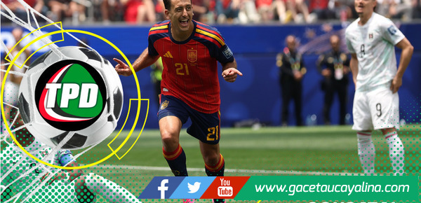 España goleó tres a cero a Austria y avanzó a octavos