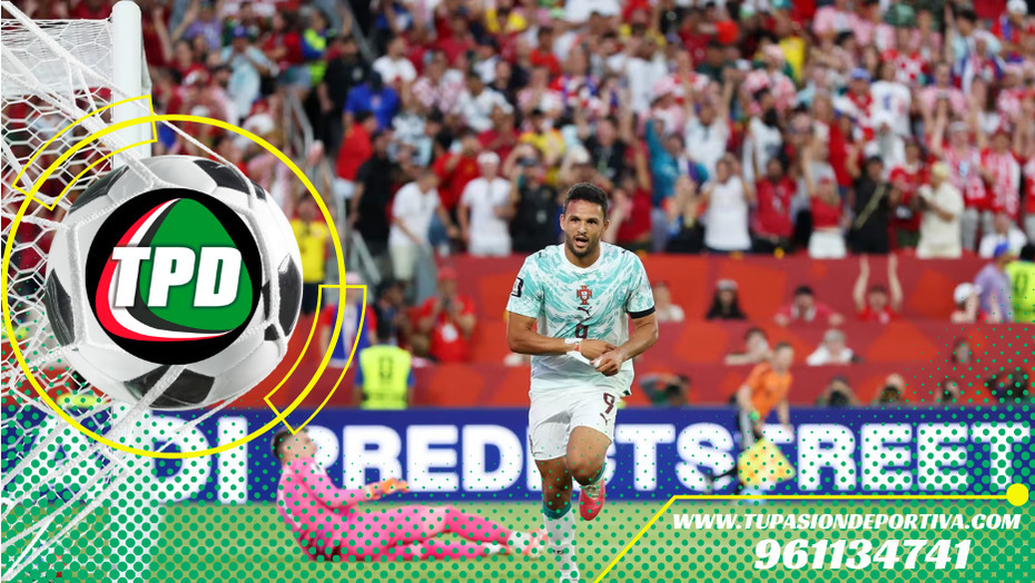 Portugal remontó ante Croacia con gol agónico de Gonçalo Ramos