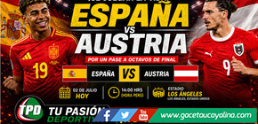 Selección española enfrenta a Austria en dieciseisavos del Mundial 2026