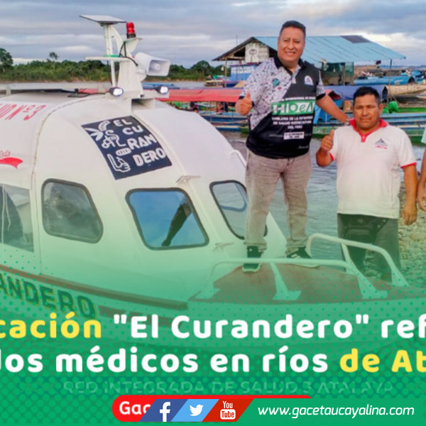 Red de Salud Atalaya opera tercera ambulancia fluvial para emergencias