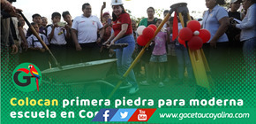 Inician obra educativa en Callería con inversión superior a diez millones