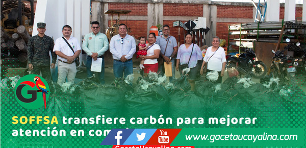 GOREU entrega carbón para fortalecer comedores populares en Atalaya