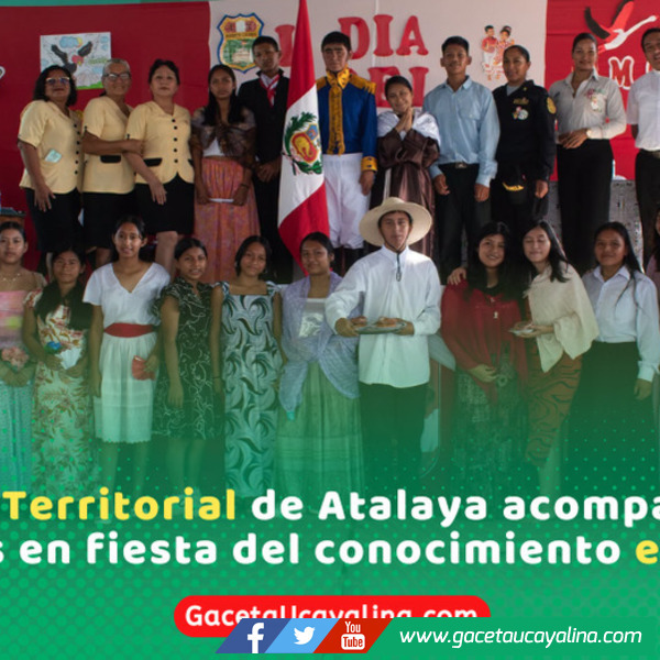 Estudiantes de Atalaya destacan aprendizajes en el Día del Logro