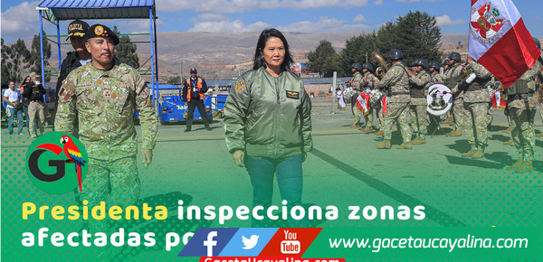 Keiko Fujimori llega a Junín para supervisar ayuda tras sismo