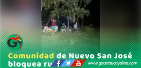 Bloqueo fluvial deja varados a pasajeros entre Caballococha e Iquitos