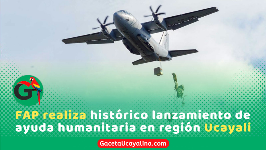 “Alas de Esperanza” de la FAP llevó ayuda humanitaria a Purús