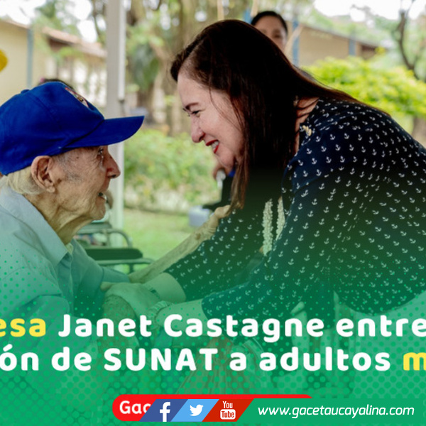 SUNAT dona bienes esenciales para albergados del CIAM en Pucallpa