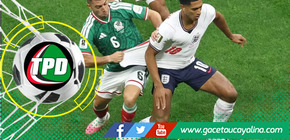 Inglaterra vence tres a dos a México y clasifica a cuartos
