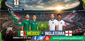 México enfrenta a Inglaterra por octavos en el Estadio Azteca