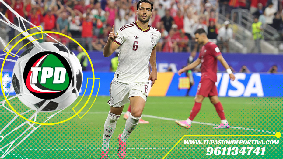 España vence uno a cero a Portugal y clasifica en el Mundial