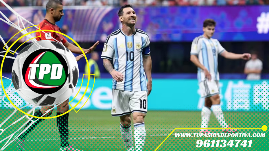 Argentina remonta un partidazo y elimina a Egipto en Atlanta