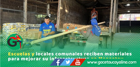 Municipalidad de Coronel Portillo entrega materiales para refaccionar colegios en Manantay