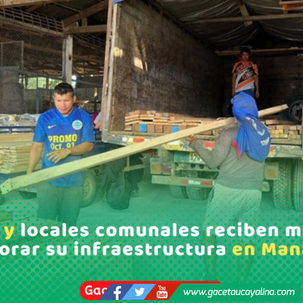 Municipalidad de Coronel Portillo entrega materiales para refaccionar colegios en Manantay