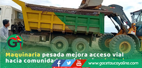 Atalaya intensifica mantenimiento para recuperar carretera Bolognesi–Atalaya y conectividad