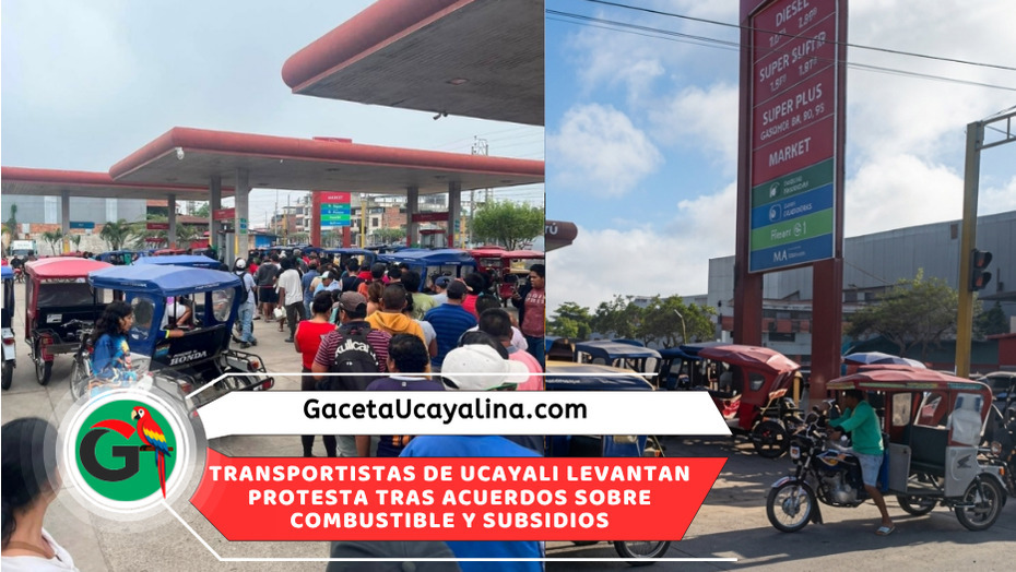 Ucayali levanta paro tras acuerdos con dirigentes de transportistas