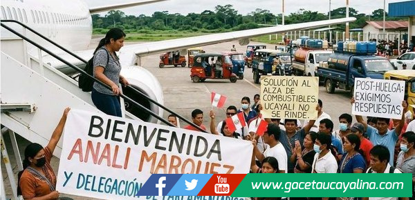 Ucayali tras la huelga: la visita parlamentaria en el hervidero del alza de combustibles