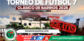 Coronel Portillo anuncia torneo gratuito de fútbol 7 Clásico