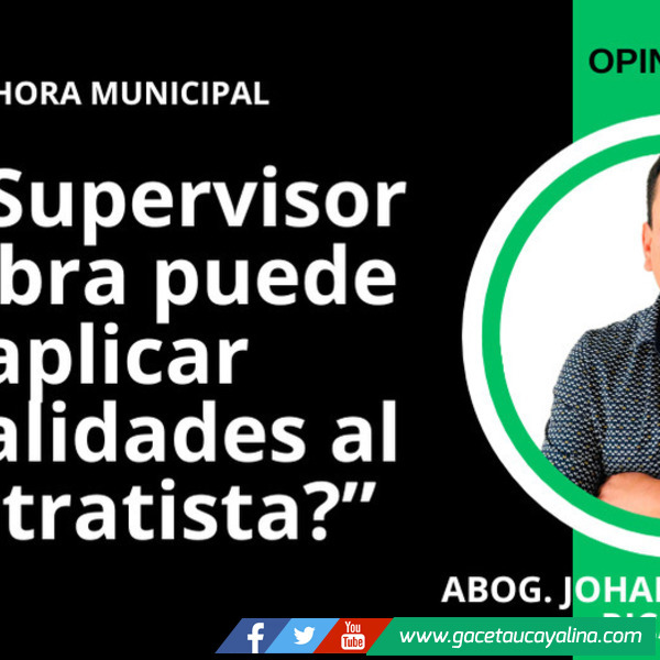 ¿El Supervisor de obra puede aplicar penalidades al Contratista?