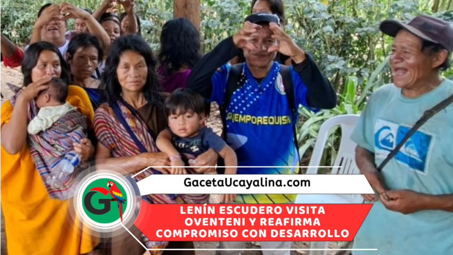 Candidato Lenín Escudero visita Oventeni y reafirma compromiso con desarrollo