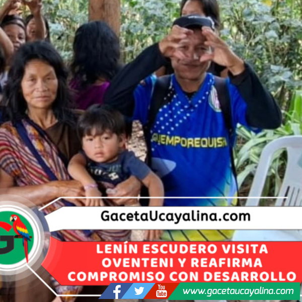 Candidato Lenín Escudero visita Oventeni y reafirma compromiso con desarrollo