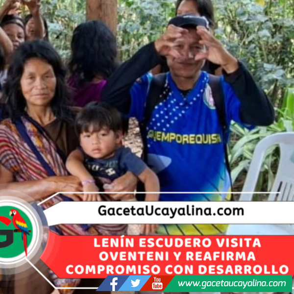 Candidato Lenín Escudero visita Oventeni y reafirma compromiso con desarrollo