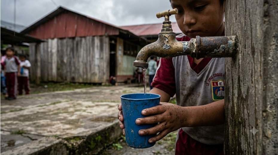 Veneno en las aulas: el informe oficial que revela la contaminación del agua en las escuelas de Pucallpa