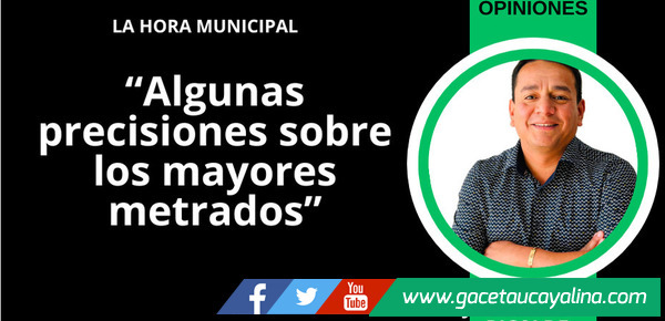 Algunas precisiones sobre los mayores metrados