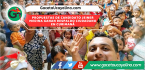 Jeiner Medina fortalece candidatura con propuestas para transformar Curimaná
