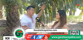 Medio de Comunicación Latina noticias destaca desarrollo de CC.NN. por la Palma Aceitera