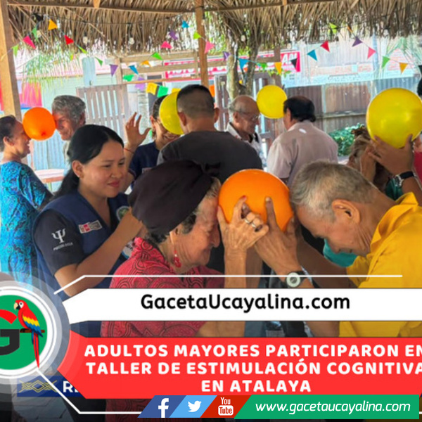 Atalaya promueve envejecimiento activo y bienestar emocional de adultos mayores
