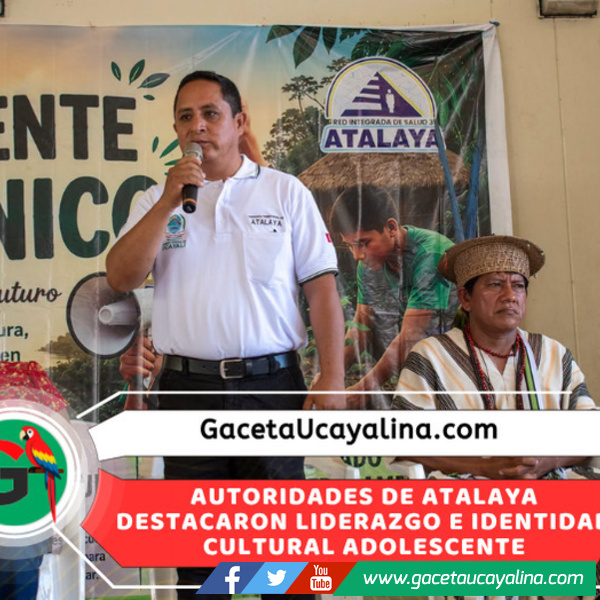 Atalaya conmemoró el Día del Adolescente Amazónico con participación juvenil