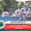 Gran caravana promovió lactancia materna por las calles de Atalaya