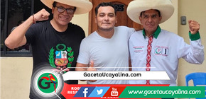 Candidato a Municipalidad de Curimana Jeiner Medina suma respaldo político de Roberto Sánchez y Mercedes Castillo
